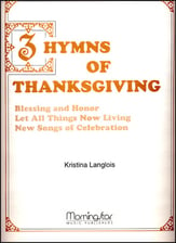 Three Hymns of Thanksgiving Organ sheet music cover